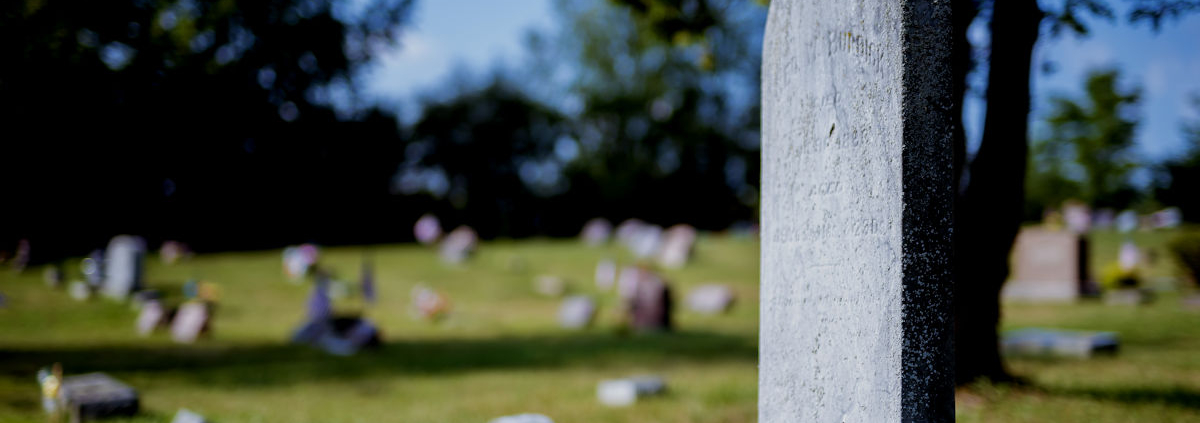 Family in the Cemetery