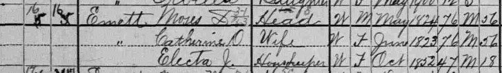 1900 Census Fredonia