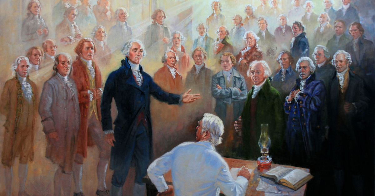 Wilford Woodruff in the St. George Temple